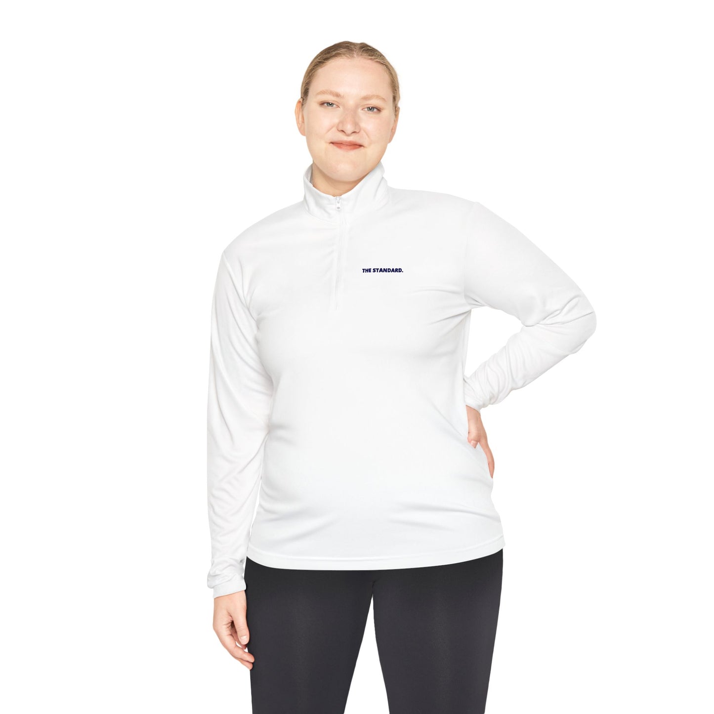 Unisex Quarter-Zip Pullover, Motivational Workout Sweatshirt, Fitness Training Top, Perfect for Athletes, Gift for Gym Lovers