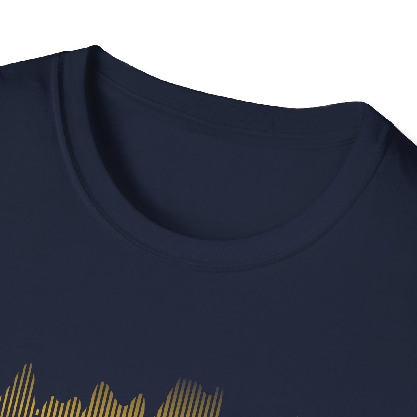 Soundwave Unisex Softstyle T-Shirt - Perfect for Music Lovers, Casual Wear, Birthdays, Festivals, Gifts