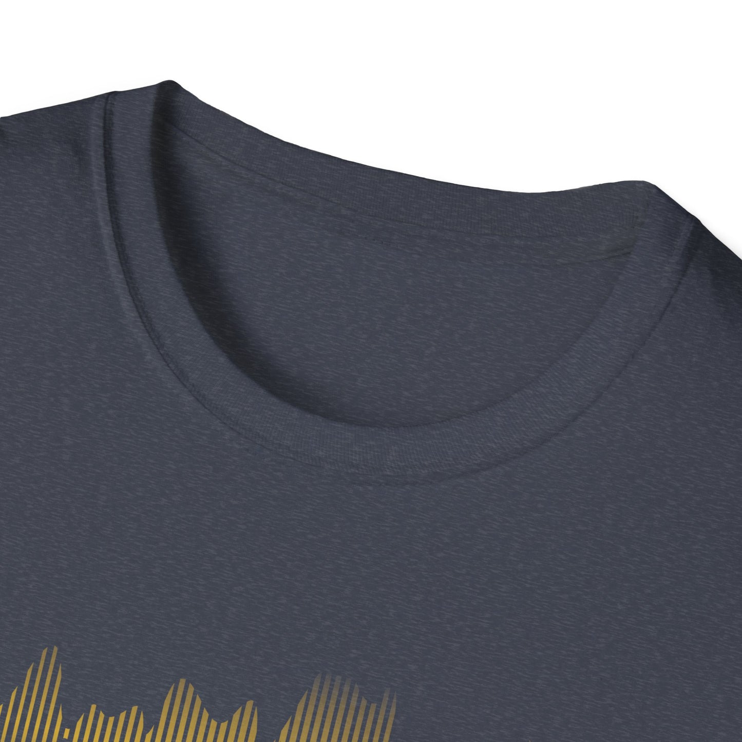 Soundwave Unisex Softstyle T-Shirt - Perfect for Music Lovers, Casual Wear, Birthdays, Festivals, Gifts