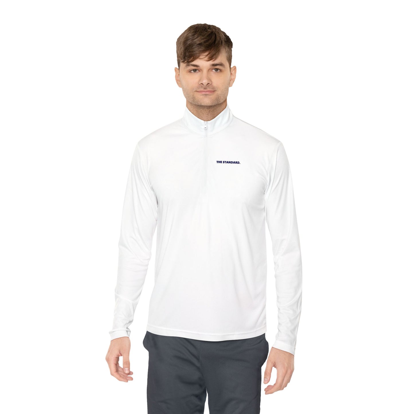 Unisex Quarter-Zip Pullover, Motivational Workout Sweatshirt, Fitness Training Top, Perfect for Athletes, Gift for Gym Lovers