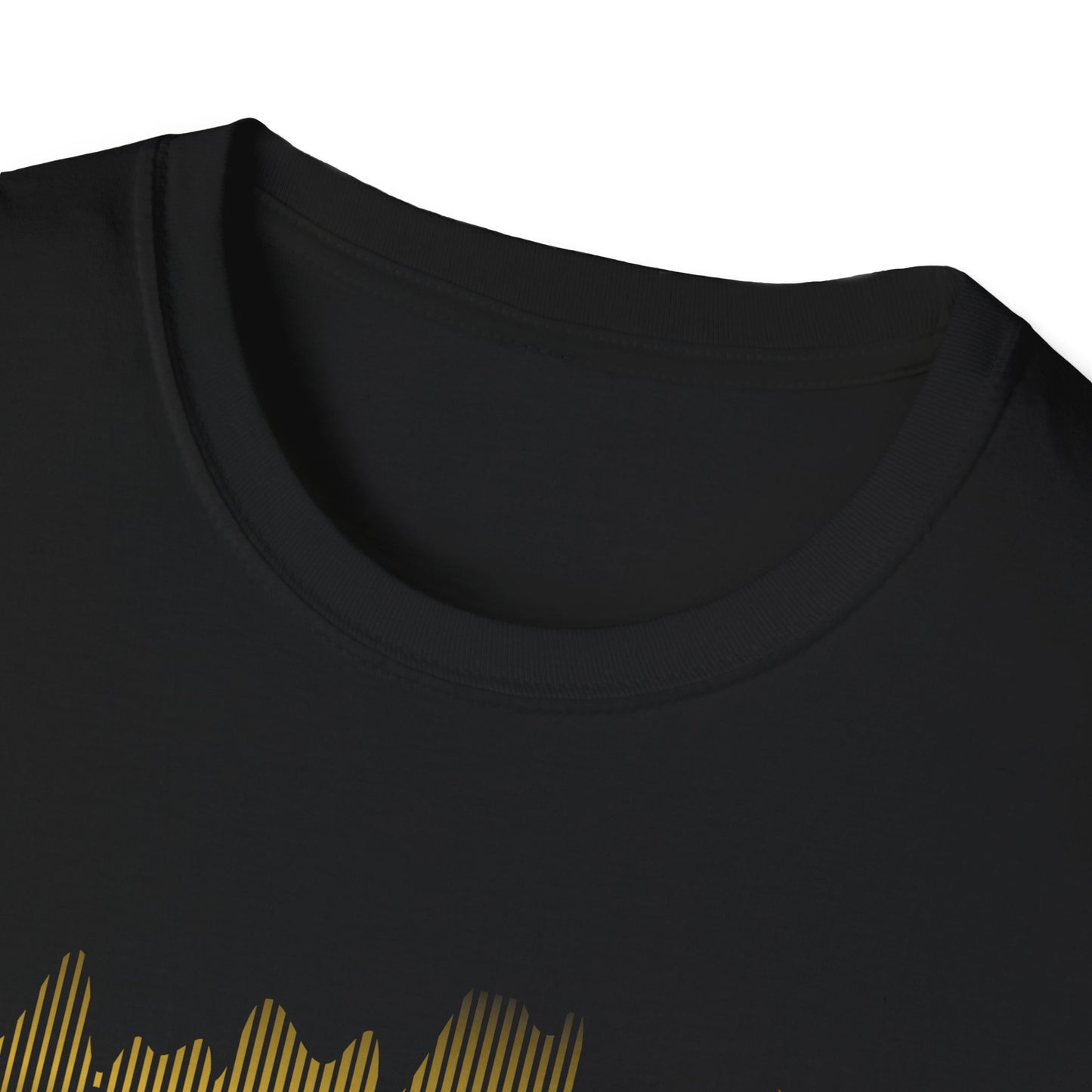 Soundwave Unisex Softstyle T-Shirt - Perfect for Music Lovers, Casual Wear, Birthdays, Festivals, Gifts