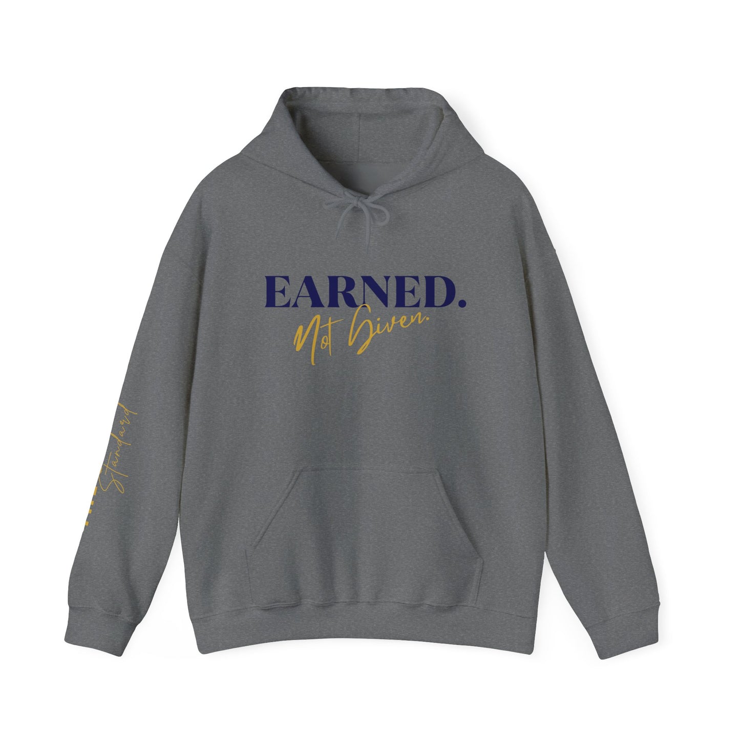 Earned. Not Given. Unisex Heavy Blend™ Hoodie | Motivational Sweatshirt, Gift for Fitness Lovers, Casual Wear, Everyday Comfort, [...]